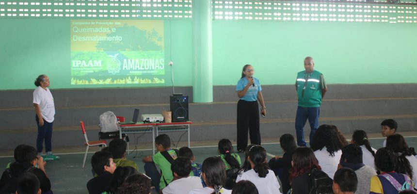 Entre os dias 8 e 14 de abril, o Instituto de Proteção Ambiental do Amazonas (Ipaam) realizará uma série de palestras e atividades sobre educação ambiental em escolas dos municípios de Iranduba, Manacapuru e Manicoré (a 27, 68 e 332 quilômetros de Manaus, respectivamente).